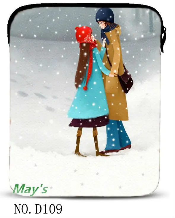 

Snow lovers  Sleeve Bag Cover For Apple iPad 3rd / iPad 2 Generation / iPad4  ipad 1