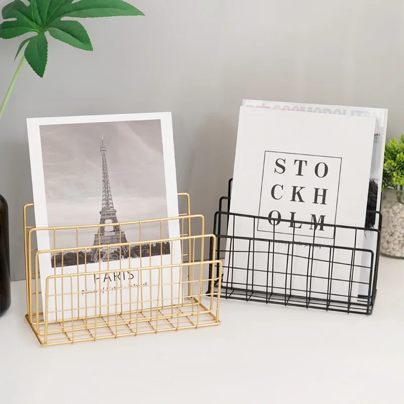 Многофункциональная полка для хранения файлов подставка книг настольная