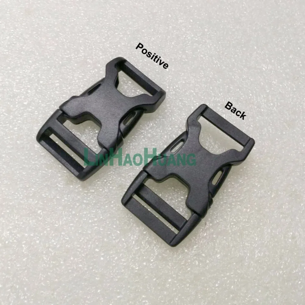 Buy 30pcs 20mm plastic POM buckles contoured paracord buckles side release