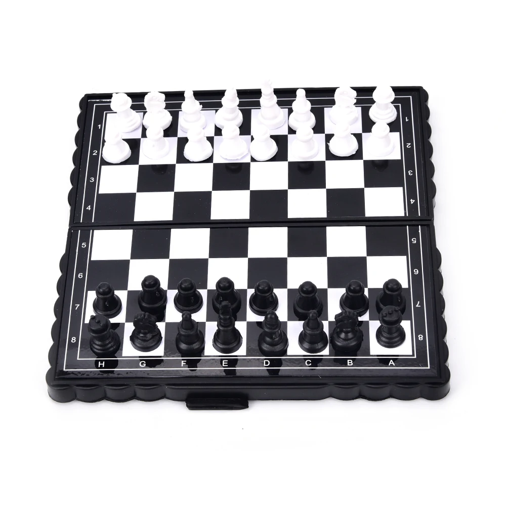 1 Набор = 32 шт античный складной магнитный пластиковый набор с шахматной доской с играми аксессуарами