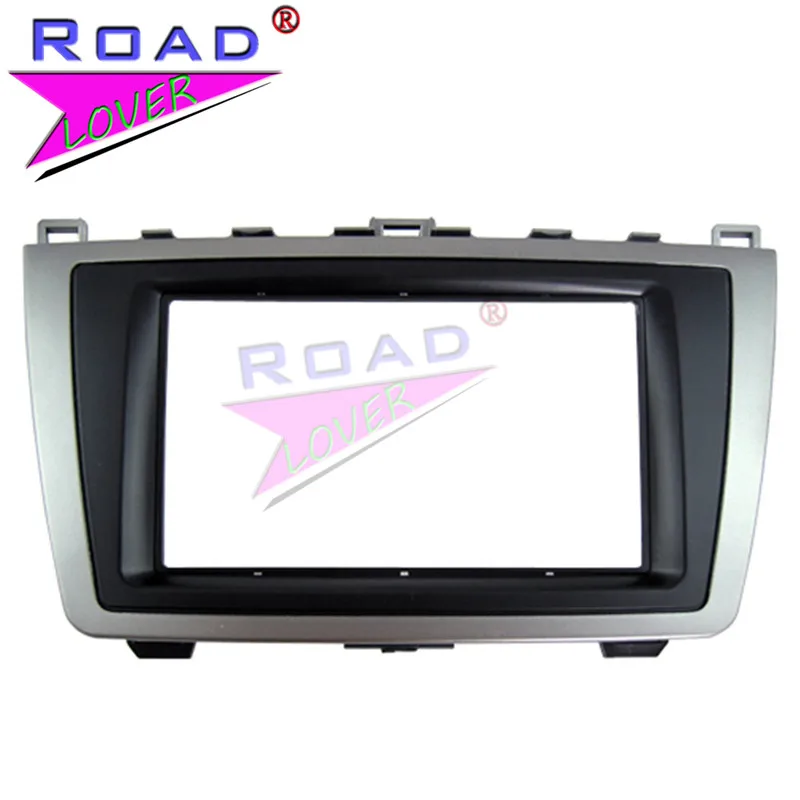 TOPNAVI Автомобильная рамка панель для Mazda 6/Atenza 2009-2013 2DIN адаптер CD отделка стереоинтерфейс тире радио фасции в тире комплект крепления