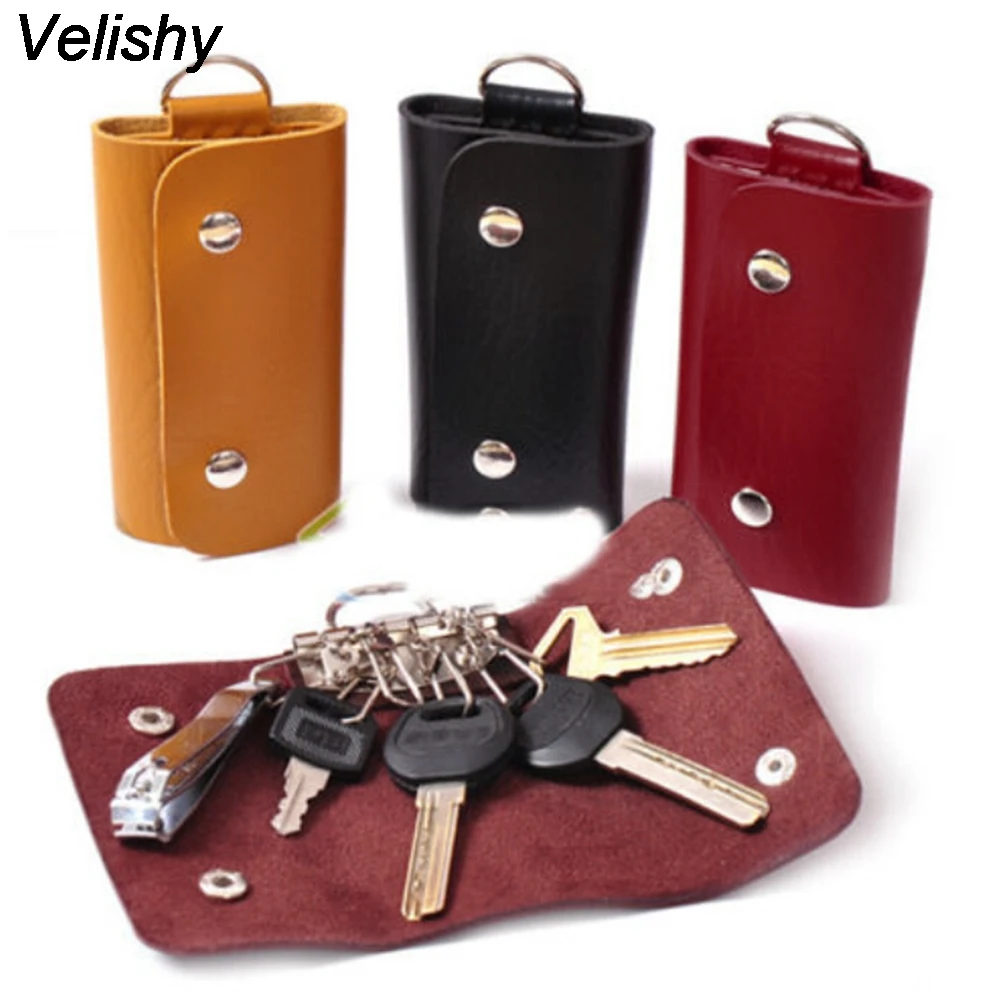 Velishy 1PCS New High Quality Fashion Style Solid font b Key b font font b Wallets