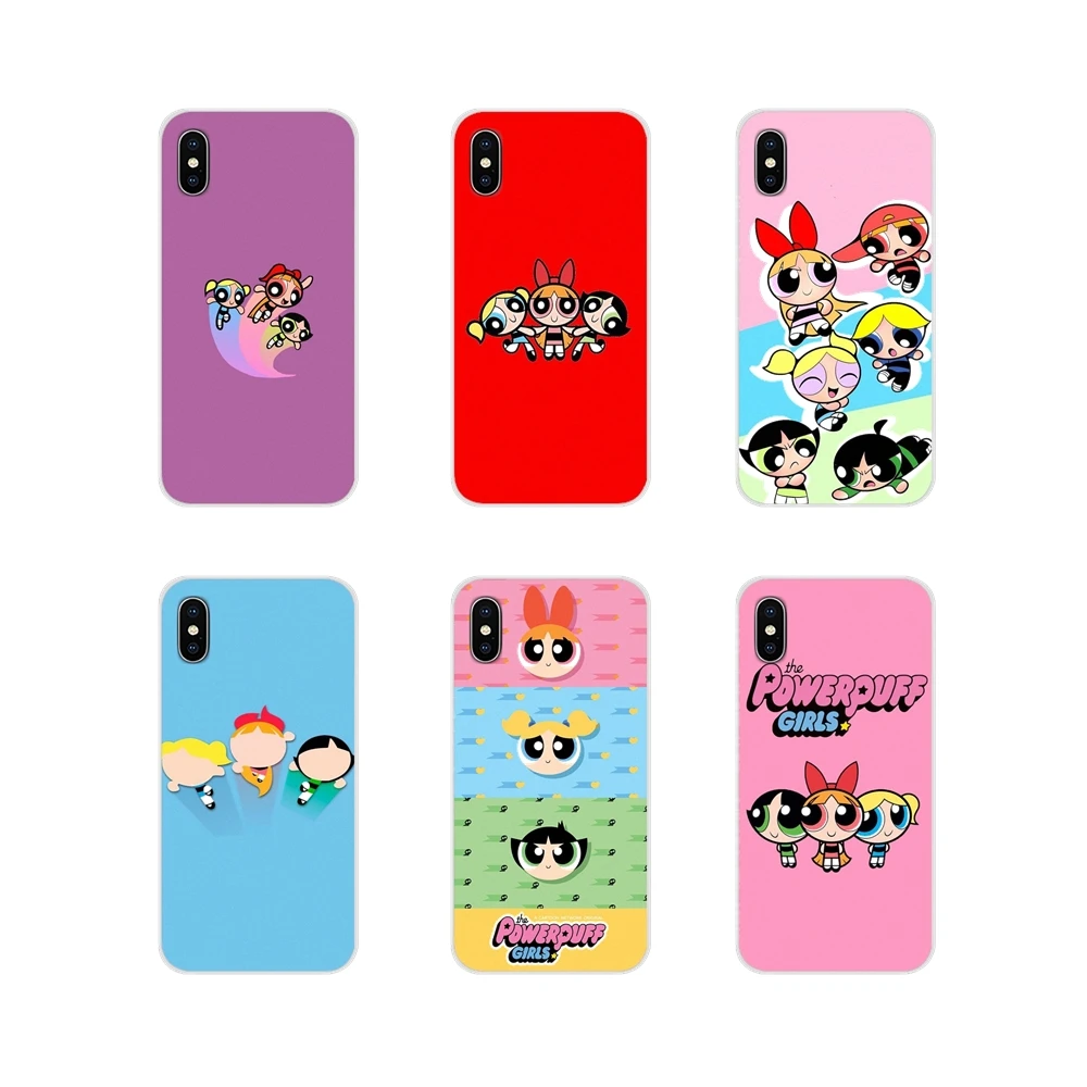

For Motorola Moto X4 E4 E5 G5 G5S G6 Z Z2 Z3 G G2 G3 C Play Plus The power puff girls Accessories Phone Cases Covers