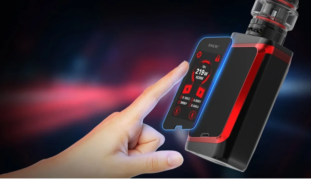 SMOK Morph комплект 219 Вт Morph Box MOD 6 мл TF бак 1,9 дюймов сенсорный экран электронные сигареты Vape с TF баком BF-Mesh катушка