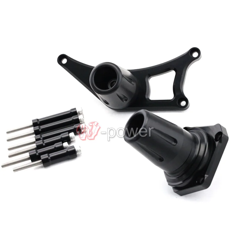 

For YAMAHA MT-01 2005-2011 Motorcycle Frame Sliders Crash Protector Falling Protection New Design BLACK