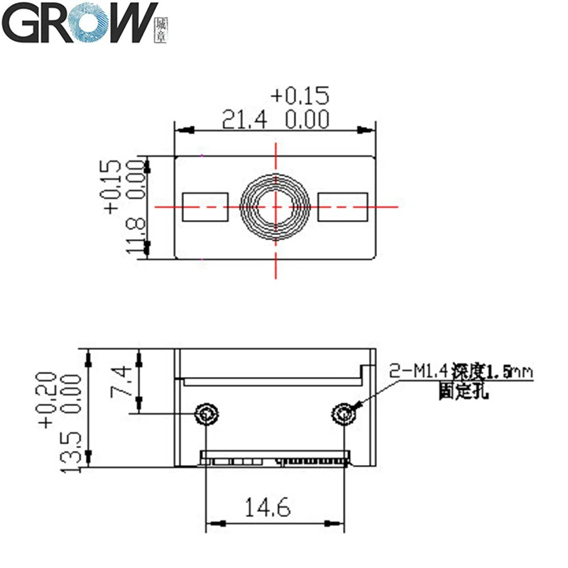 GROW GM65-S 1D/QR/2D Bar Code Scanner QR Code Reader Barcode Reader Module