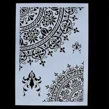 DIY Embossing Paper Card Flower Template Craft Mandala Stencils For Walls Painting Scrapbooking Stamping Stamp Album Decorative DIY Embossing Paper Card Flower Template Craft Mandala Stencils For Walls Painting Scrapbooking Stamping Stamp Album Decorative