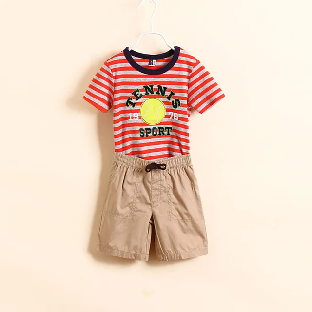 Boys Brand Clothing Sets 2014 New Kids Apparels Boy Clothing Set Baby
