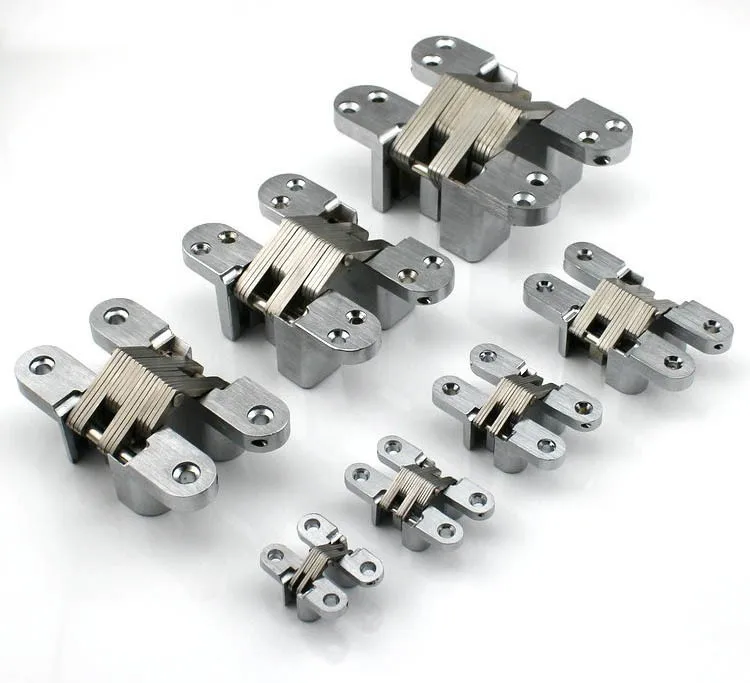 Security Gated Stainless Steel Hidden Cross Door Hinges Csl 04