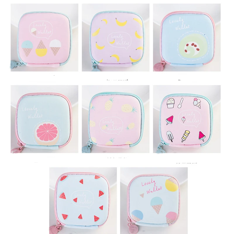 prativerdi 1PCS Earphone Case Storage Bag Carrying Hard Box Headphone Stand For Earbuds Memory Card Money Box travel Organizer