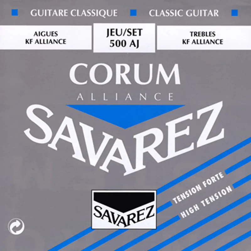 Классические Струны для гитары Savarez 500AR 500AJ струны из углеродного волокна