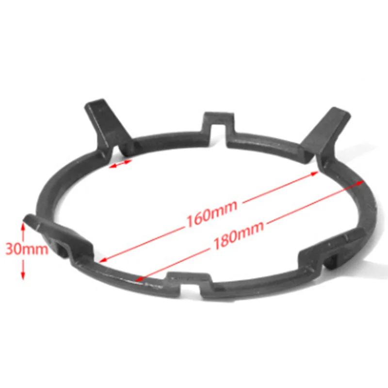 Универсальный чугунный вок Подставка для горелок конфорки газовой плиты и плиты