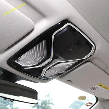

Lapetus Accessories Refit Kit Fit For BMW X3 G01 2018 2019 2020 Front Seat Roof Reading Lights Lamp Frame Cover Trim / Matte