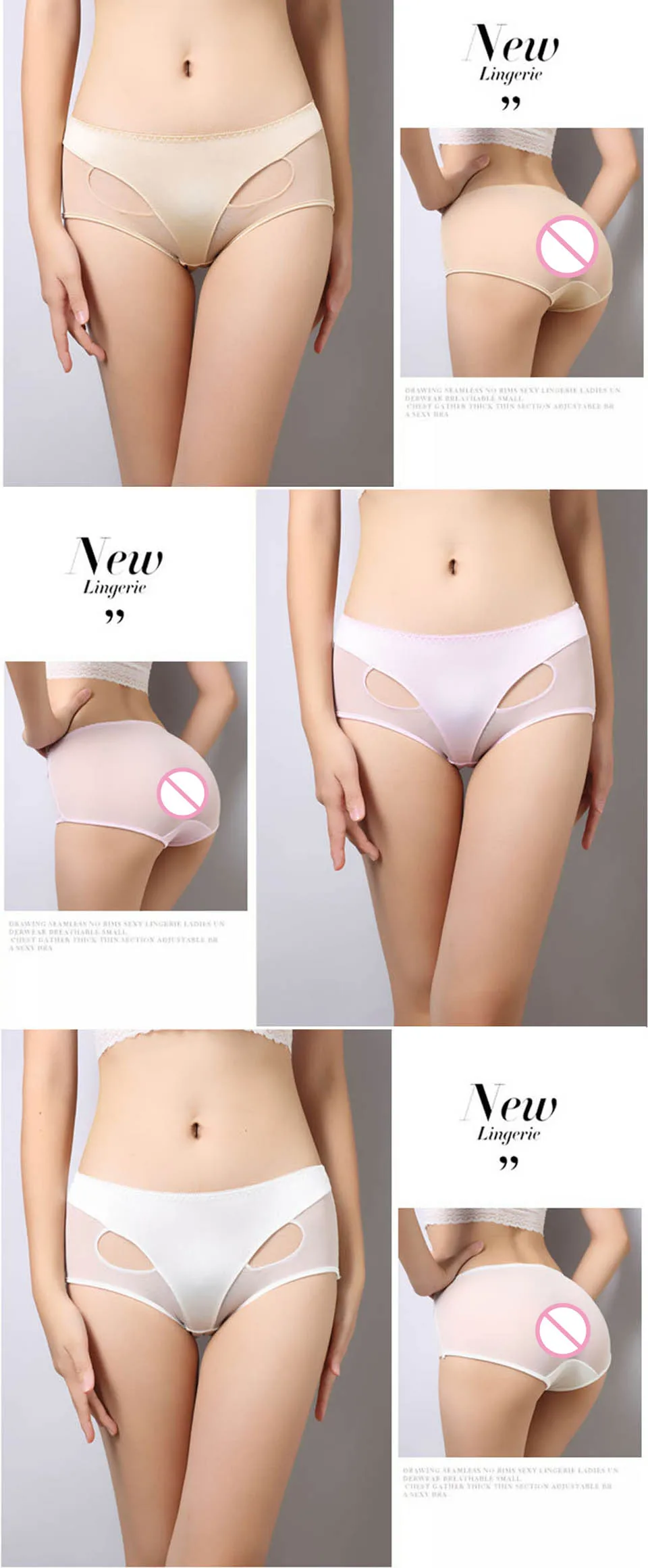 Underwear Women Sexy Transparent Panties Hollow Fox Ladies Breathable  Underwear For Lingerie Intimate Sexy Hole Ladies Panties - AliExpress