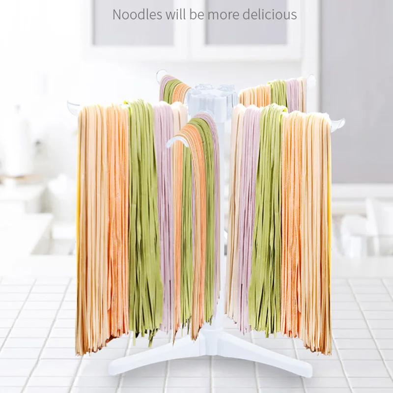 50pcs/lot Collapsible Pasta Drying Rack Spaghetti Dryer Stand Noodles