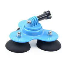3 Colors Car Suction Cup Tripod Base Mount For Go Pro Hero 2 3 4 Xiaomi Yi Action Camera Mount Accessories VCT92 P0.16