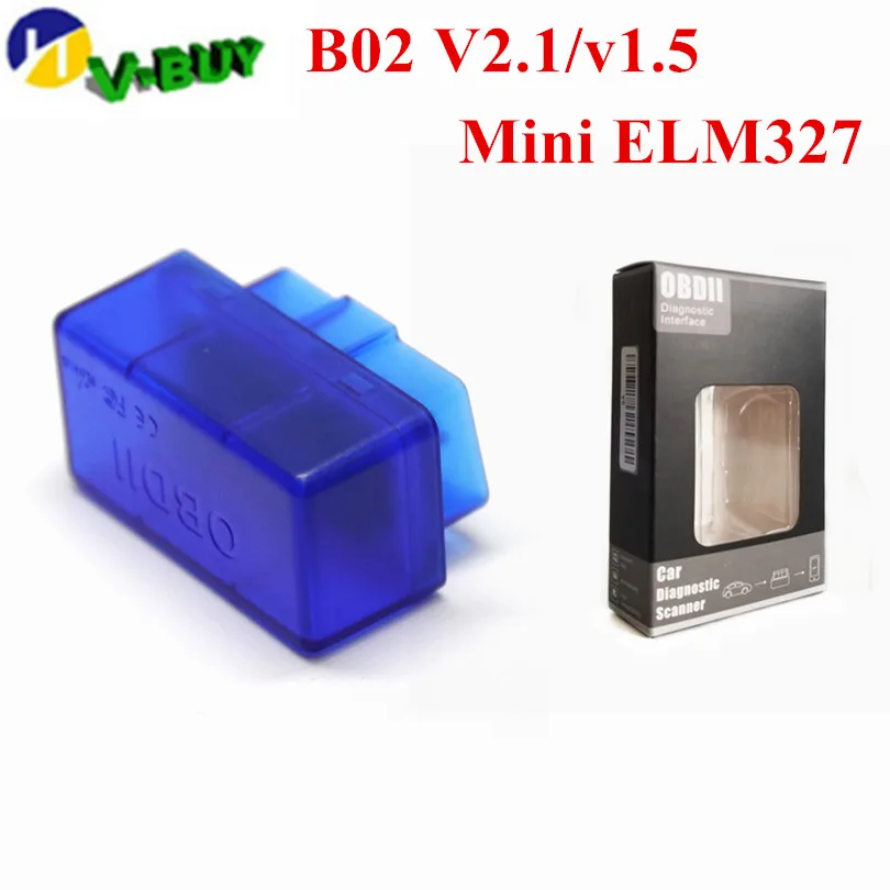 Obd2 bluetooth v01b2 Супер Мини ELM327 V1.5 Bluetooth адаптер ELM 327 Авто отличный сканер диагностический инструмент для Android V01L2