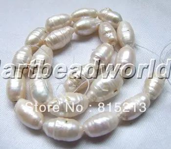 

ddh001153 white baroque reborn Keshi freshwater pearl beads necklace