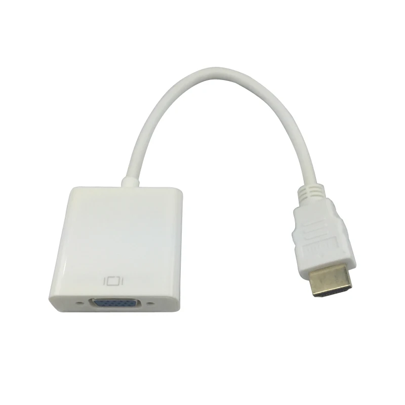 Адаптер HDMI в VGA Кабель с разъемом типа Папа мама 1080P для компьютера ноутбука