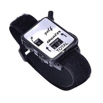 

Golf Score Stroke Counter Count Watch Putt Counter Scoring Device with Wristband YS-BUY