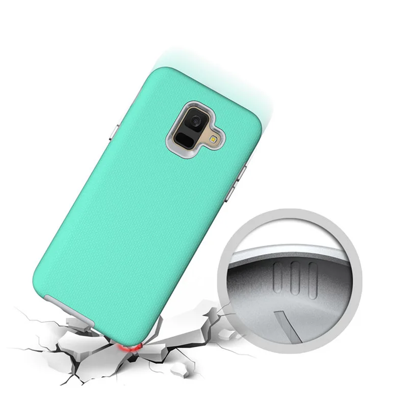 Beworlder для samsung Galaxy A6 2018 чехол Гибридный Двойной Слои воздействия нагревательная с