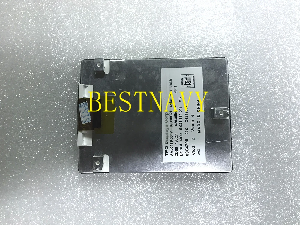 8928554047 4.8인치 LCD 디스플레이 스크린 메르세데스 벤츠 W166 W164 GL350 GL450 ML350 차량용 모니터 스크린 수리 AAJ048K001A