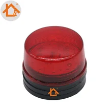 12В охранная сигнализация стробоскопический сигнал Предупреждение светильник сирена светодиодный светильник мигающий светильник 1 шт