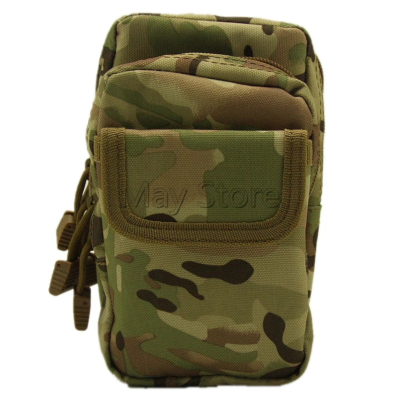 Unisex Outdoor Sport Tactical Molle Waist Belt Loops Bags Hunting Hunting Reloader Pouch Bag