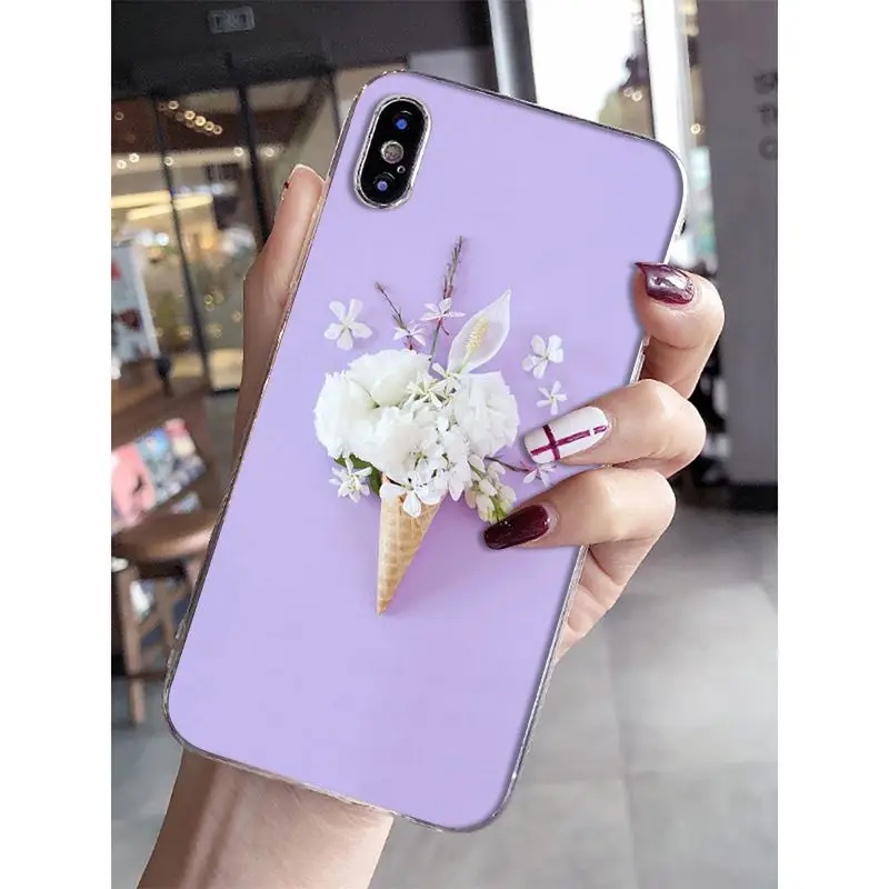 candy colors ice cream flowers
