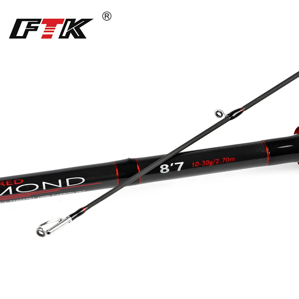 

FTK Fishing Rod High Carbon Steel Telescopic Top Fishing Poles High Carbon Steel Fishing Tackle Ocean Lake River Fly Fishing