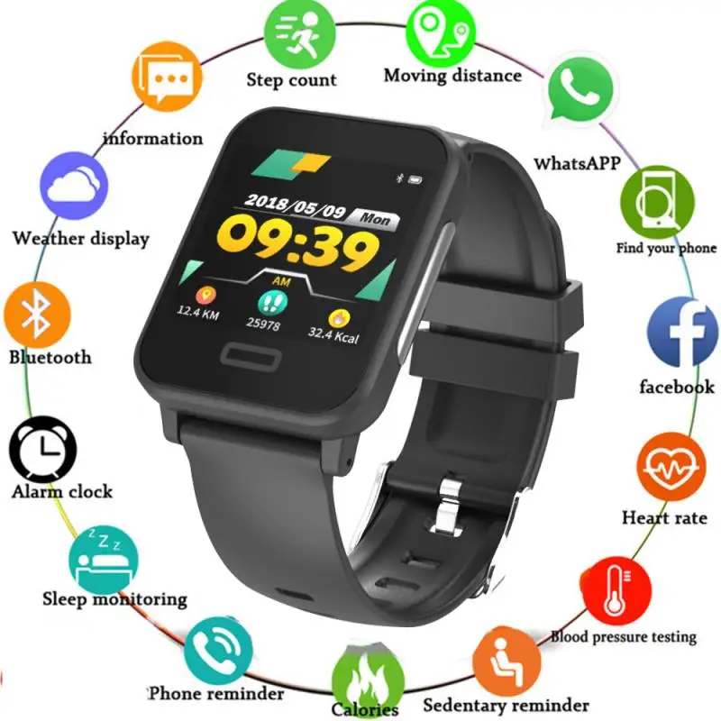 

E33 Smart Bracelet ECG Heart Rate Monitor Activity Fitness Tracker IP67 Waterproof Blood Pressure Measure Smart Wristband PK M3