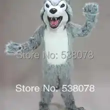 Fierce Собака Хаски Маскоты костюм для взрослых Размеры персонажа из мультфильма Маскоты A Маскоты e костюм нарядное платье реквизита sw710