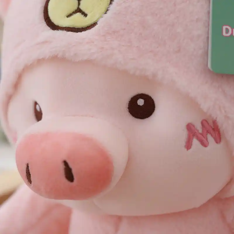 pink pig teddy
