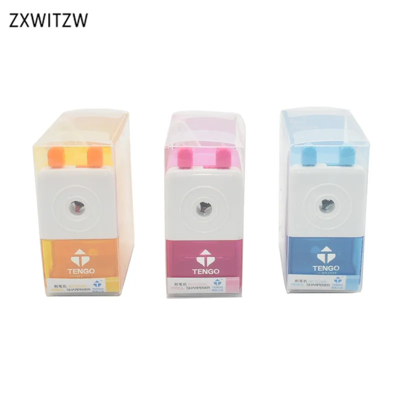 

3 pieces of mechanical parts manual pencil sharpener high quality stationery office school supplies