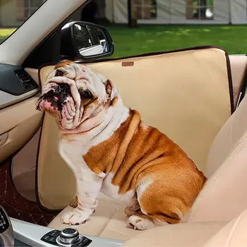 

2Pcs Pets Car Mats Protect Pets Waterproof Automobile Pad Car Mats Row Protecting Pad Cover Seat Pets Pad Size 66*54CM