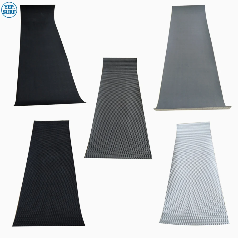 

SUP Pad Surfboard Black crocodile skin Traction EVA Deck Pad 3M Glue Surf Pads yatch deck pad 220cm x70cmx0.5cm