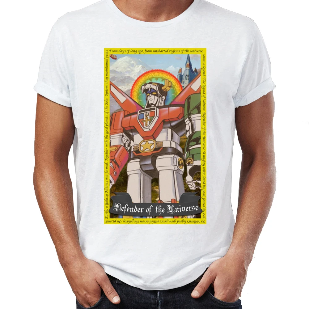 

Men's T Shirt Voltron Legendary Defender Artsy Awesome Artwork Printed Tee