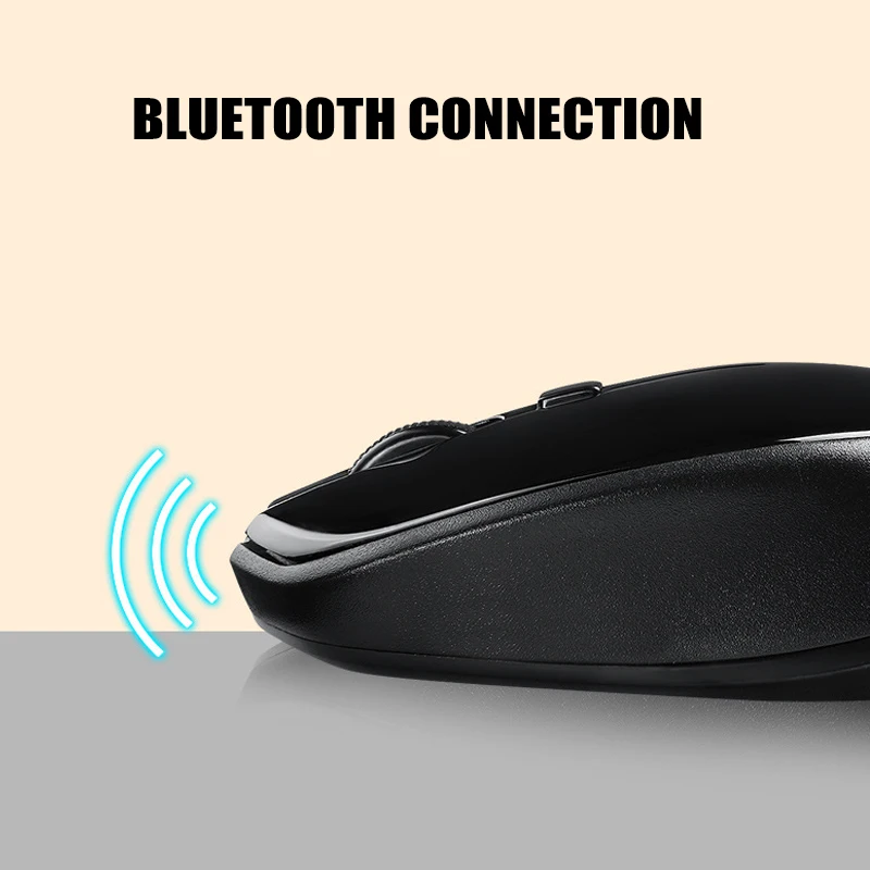 Беспроводная bluetooth-мышка 2400 dpi 4 кнопки перезаряжаемые оптические мыши для портативных ПК Игр дропшиппинг