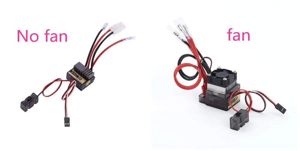 7 2 V 16V 320A Высокое напряжение ESC контроллер скорости RC автомобиль грузовик багги