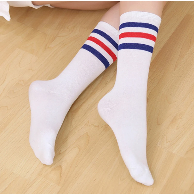 Fashion Sexy Knee High Socks Women Kawaii Striped Thigh High Woman Compression Girl Long Socks Female Over The Knee Socks medias Fashion Sexy Knee High Socks Women Kawaii Striped Thigh High Woman Compression Girl Long Socks Female Over The Knee Socks medias
