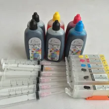 PGI-150 комплекты для заправки чернил для принтера Canon PIXMA MG6310 MG7110 IP8710 MG7510 принтер с чипом Arc УФ чернила