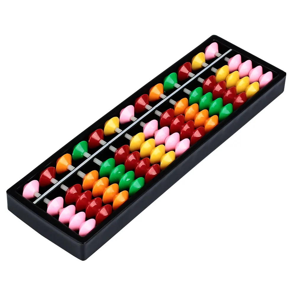 Abacus детская математическая развивающая игрушка для студентов детская ментальная арифметика abacus красочные 13 файлов подарок