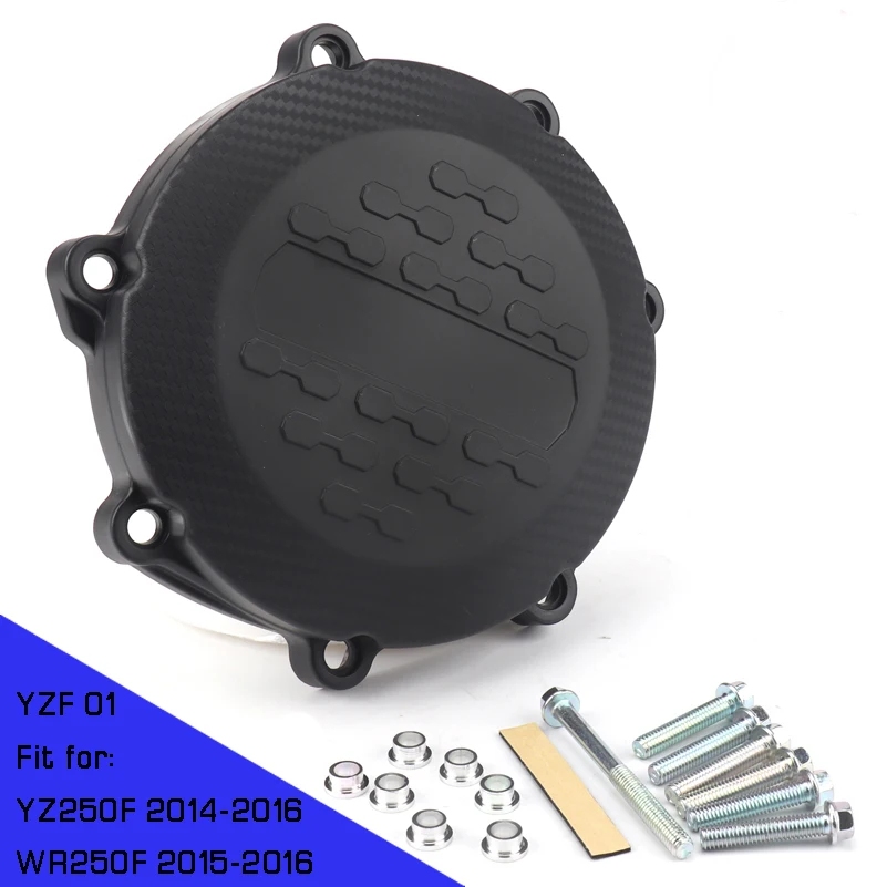 

Motorcycle Clutch Cover Protection Cover Fit For YAMAHA YZ 250F YZ250F 2014 - 2016 WR 250F WR250F 2015-2016 Free shipping