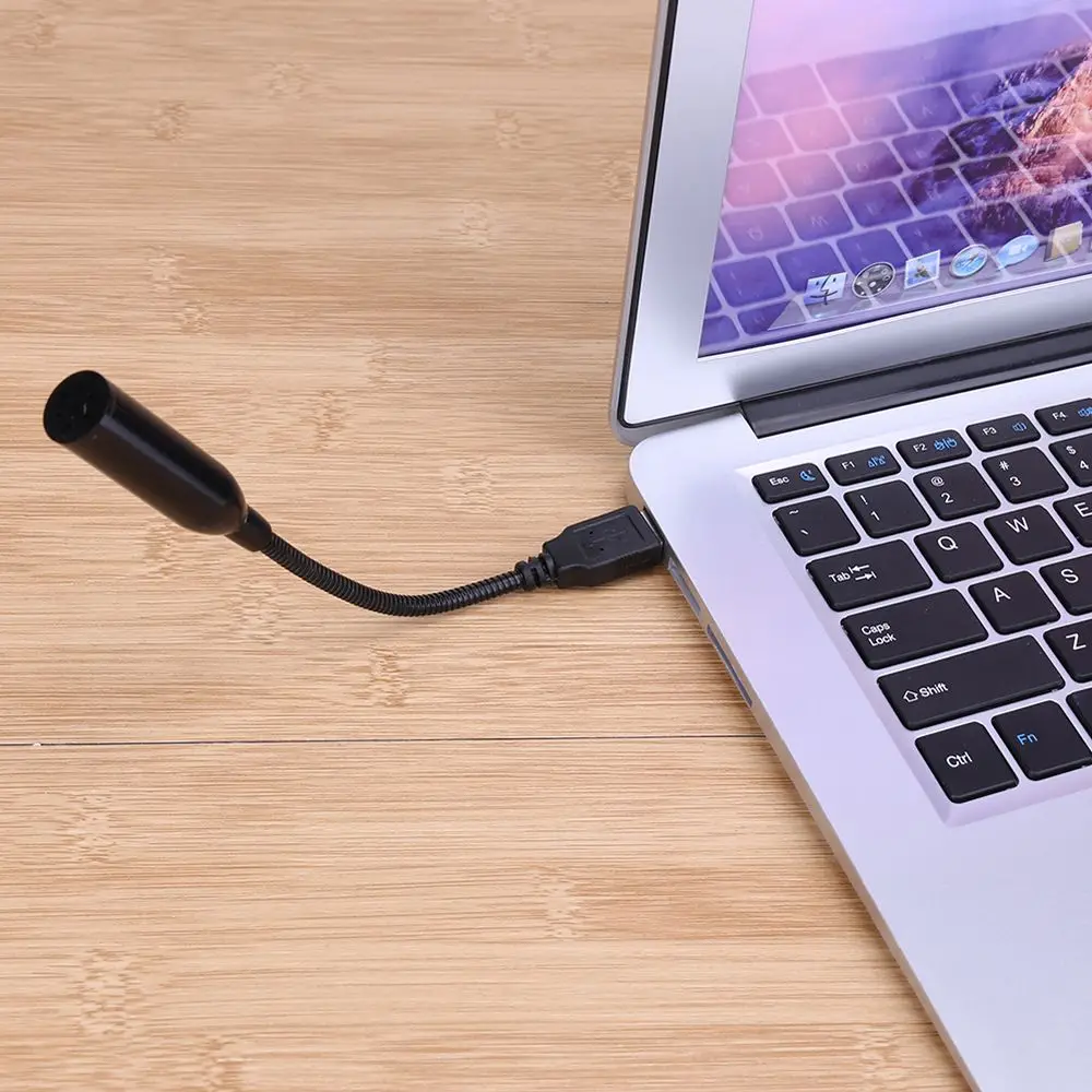 USB Регулируемый Настольный мини-микрофон с защитой от шума для компьютера конденсатор высокого качества и абсолютно