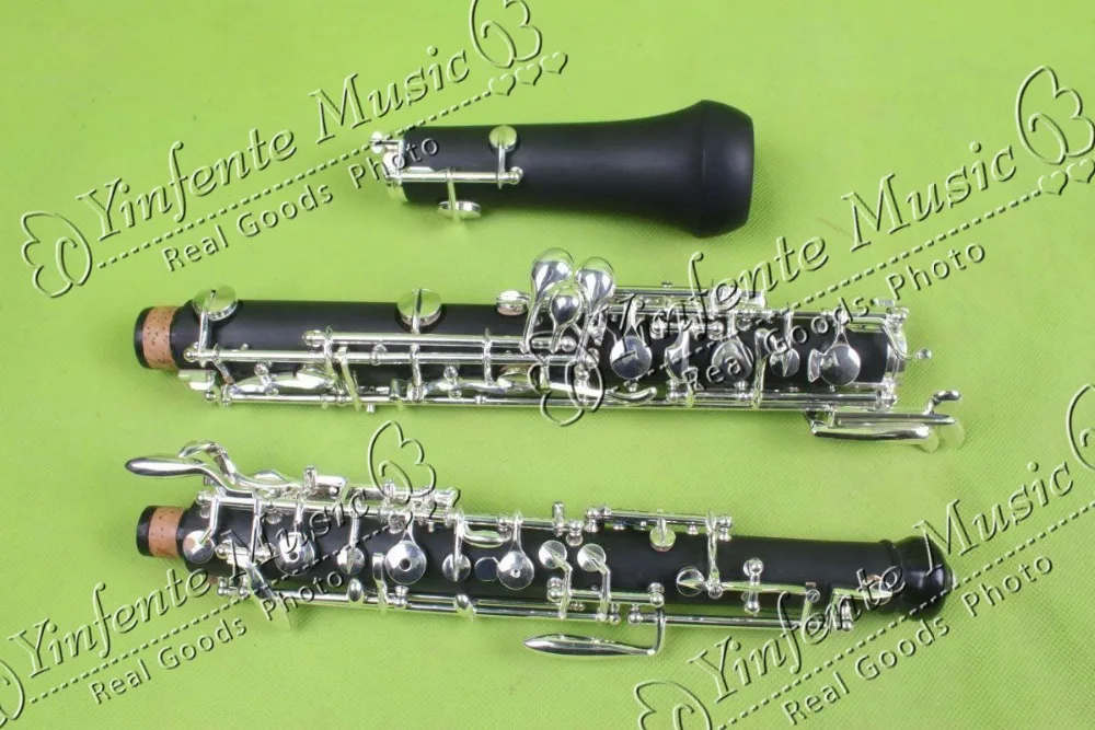 Высококлассный Ключ C полуавтоматический гобой, C ключевой гобой из черного дерева oboe#9862