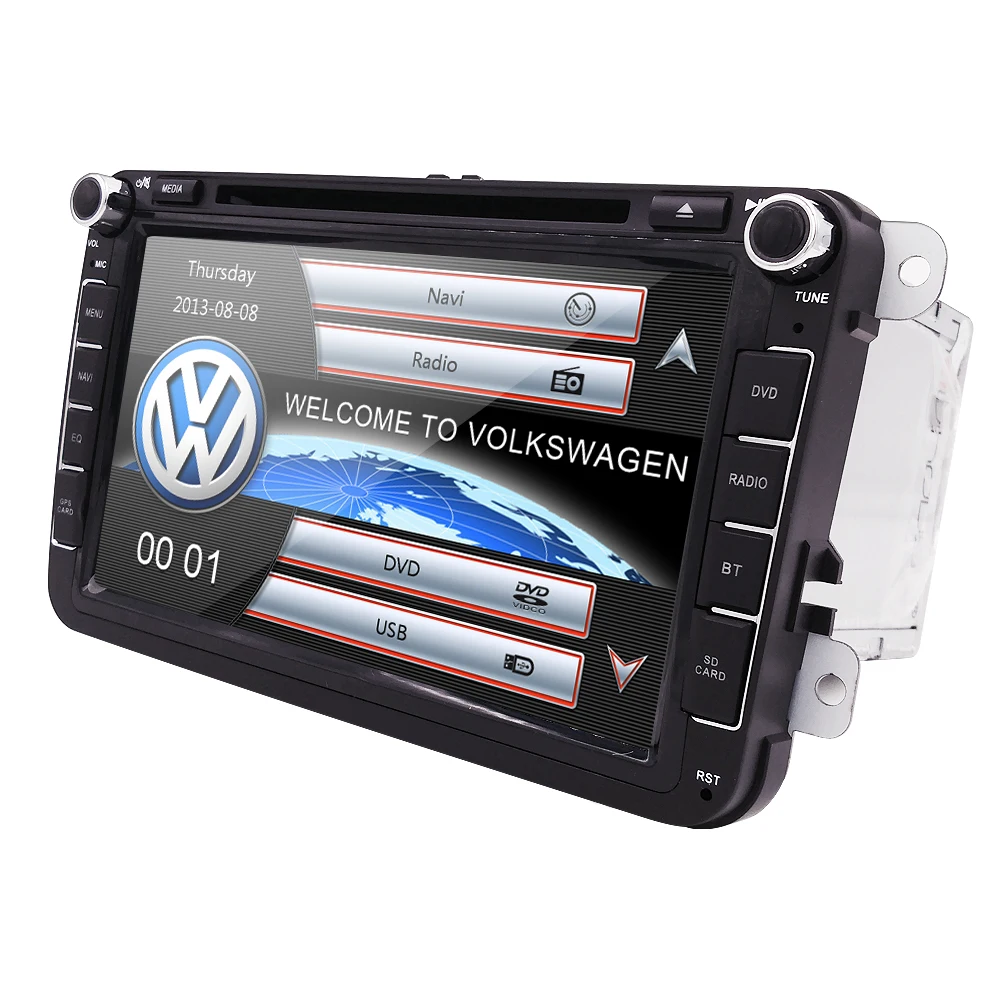 Hizpo Car DVD Multimedia radio gps for Volkswagen golf passat tiguan