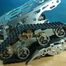 Умный гусеничные шасси танка независимый амортизирующая подвеска Алюминий сплав H400