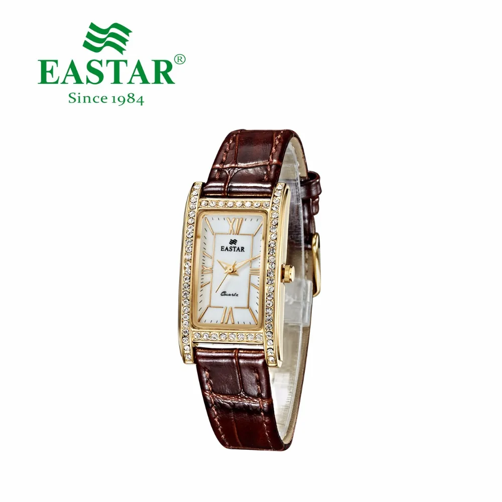 Get This Clock Watch Eastar Women Golden Luxury Brand Fashion Quartz Steel-Case Rhinestone Crystal 76o0mWZx
