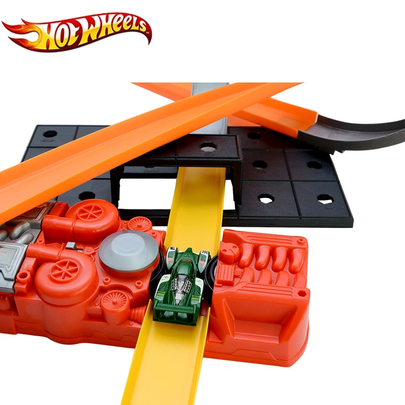Hot Wheels coche deportivo pista 10 en 1 juego brinquedo Educativo coche pista plástico Matel Hotwheels MODELO DE Y0267 coches de juguete Hot Wheels coche deportivo pista 10 en 1 juego brinquedo Educativo coche pista plástico Matel Hotwheels MODELO DE Y0267 coches de juguete