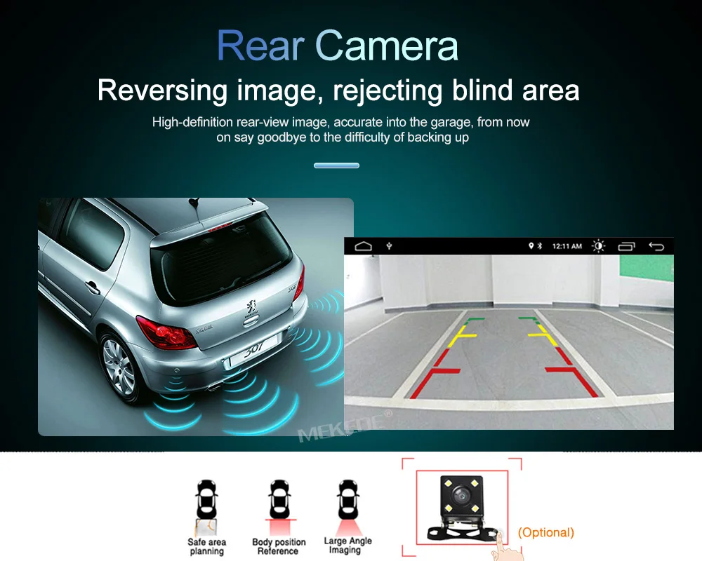 Top MEKEDE  android 9.0 DSP car dvd gps multimedia player For hyundai creta ix25 car dvd navigation radio video audio player car 26
